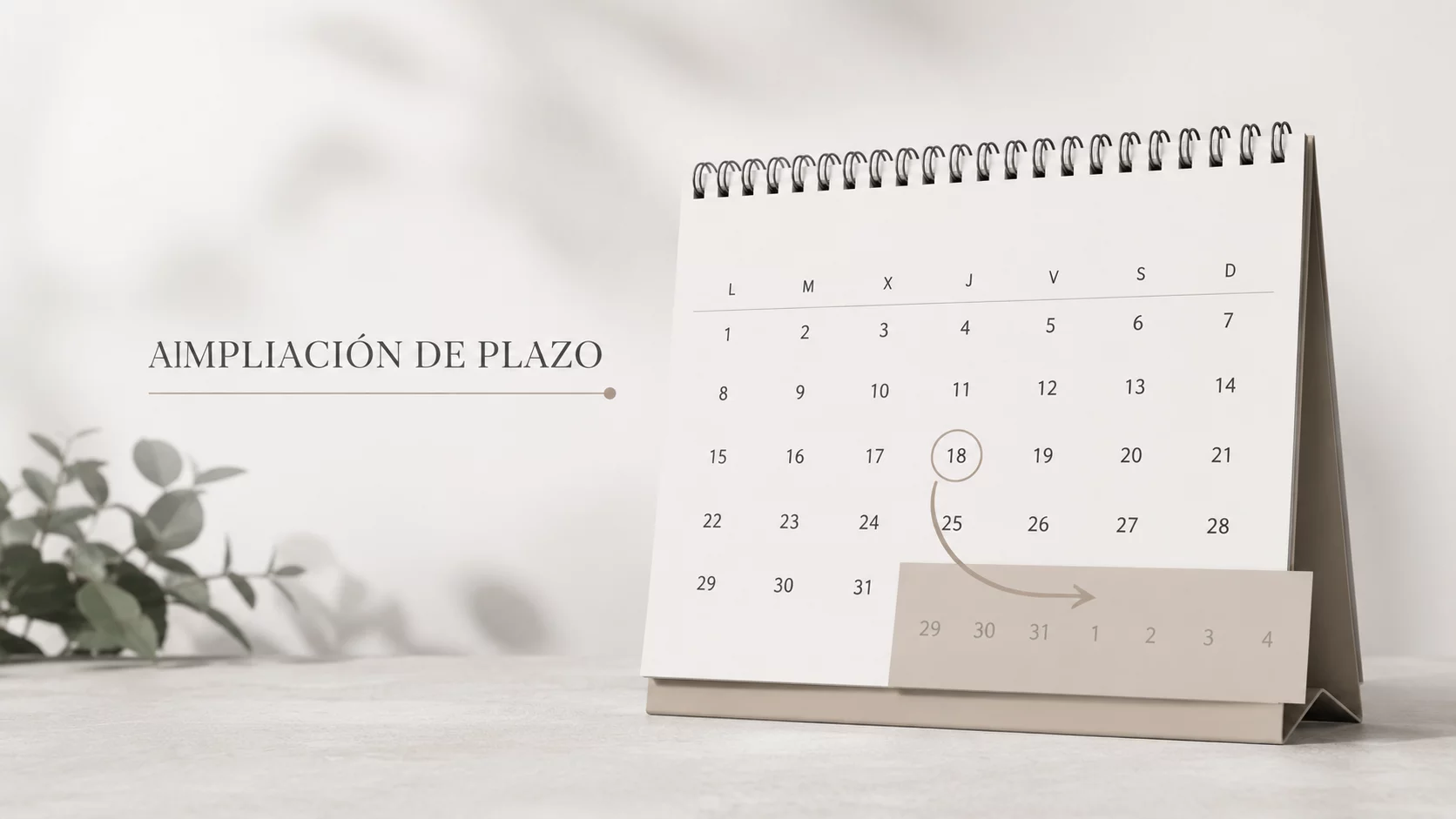 Ampliación del plazo de inscripción